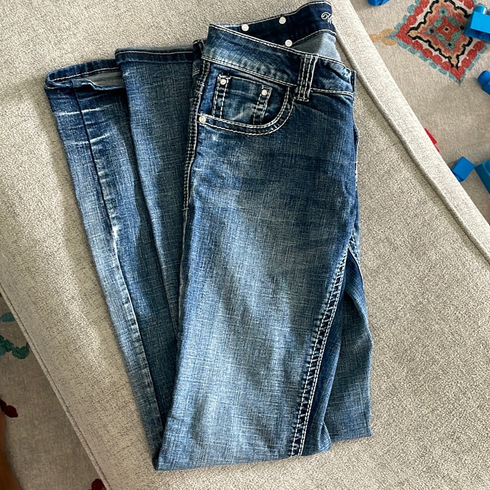 Wired Heart boot cut jeans